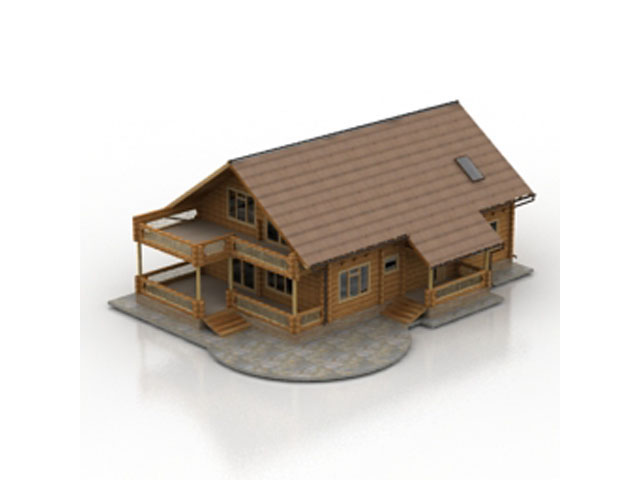 Free House N 3D model_4 For Architecture 3Ds Max Model Download